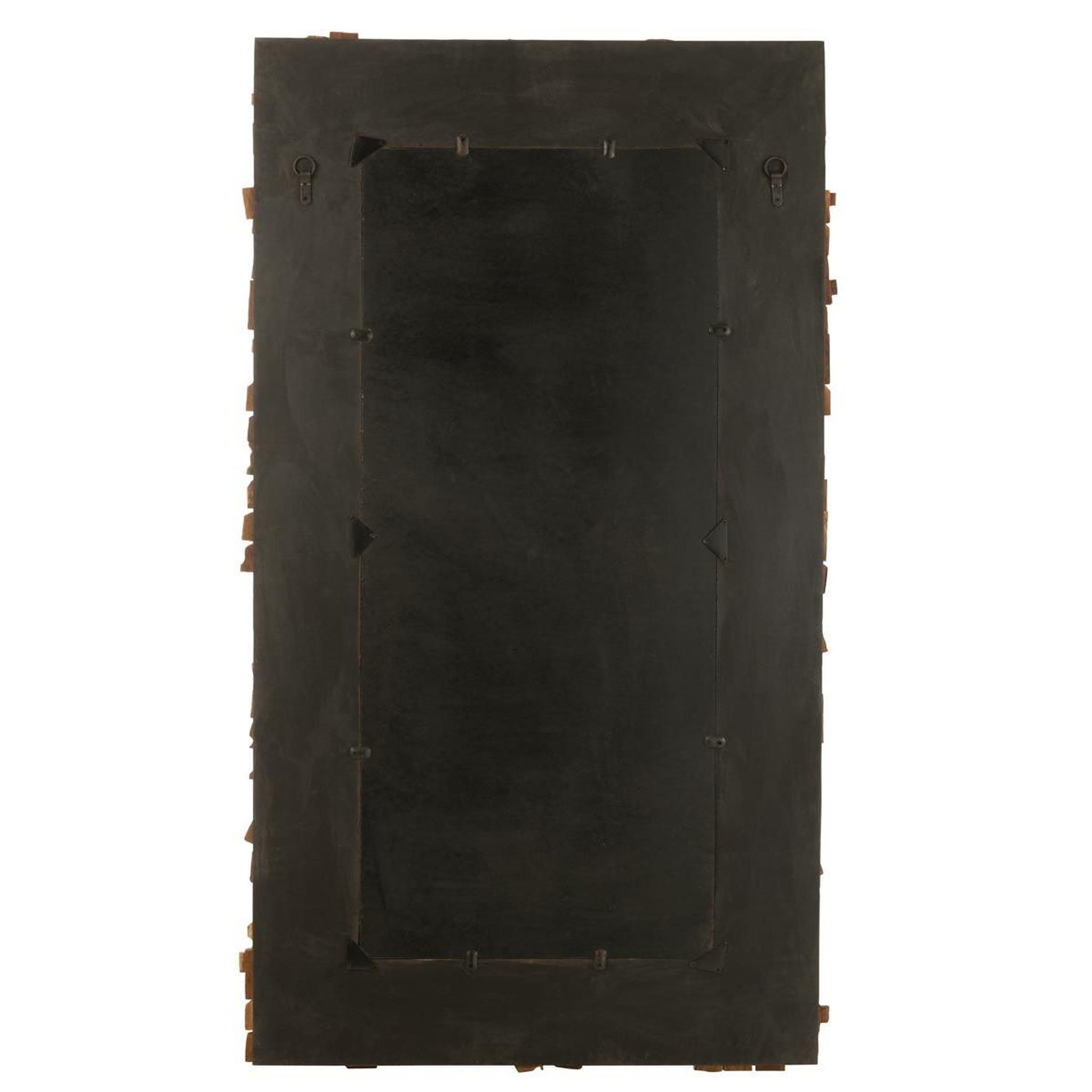 Voir la diapositive 3 : J-LINE Miroir à Poser en Bois  Syma  180cm Marron