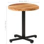 Voir la diapositive 6 : VIDAXL Table de bistro Ronde Ø70x75 cm Bois d'acacia massif