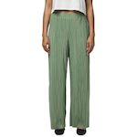 Pieces Pantalon fluide Plissé  Femme Pieces Pammi. Coloris disponibles : Vert