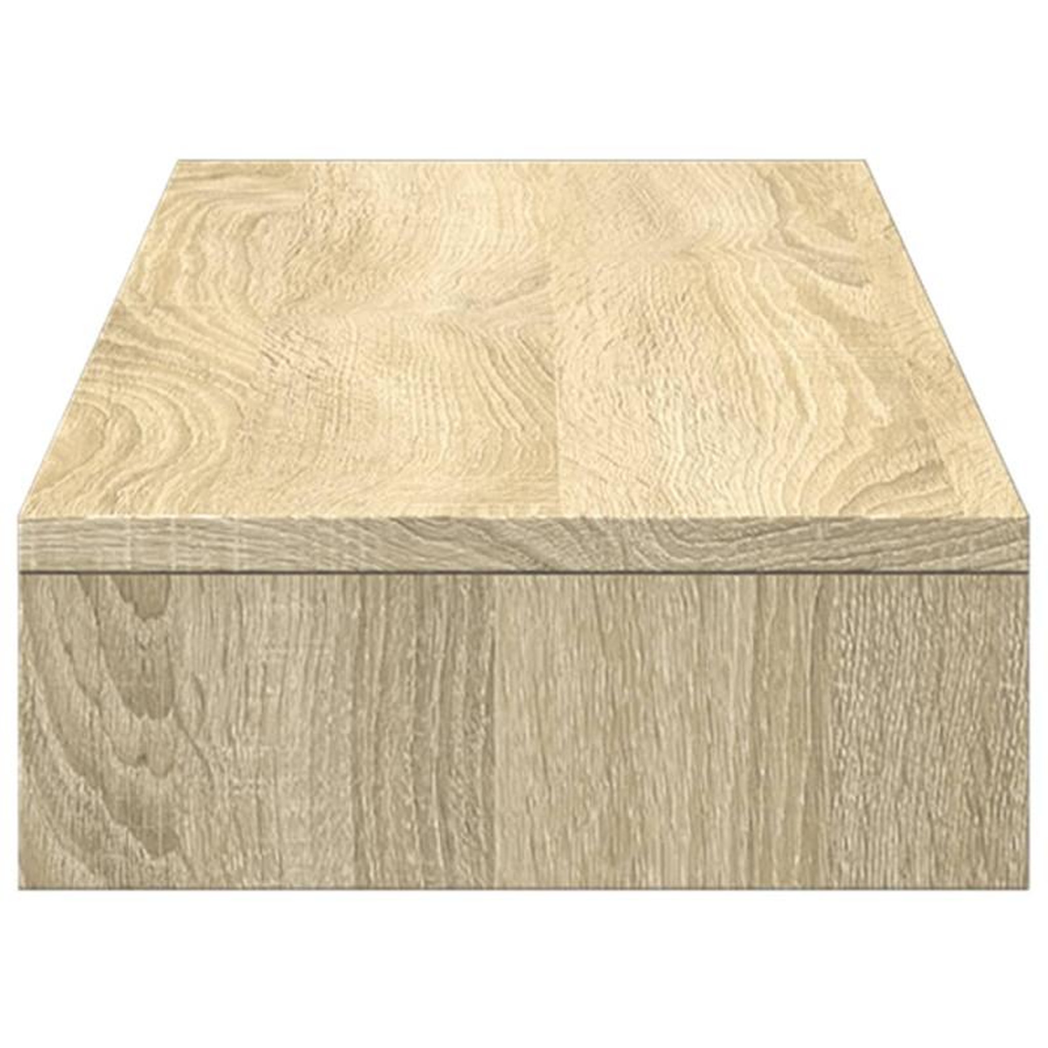 Voir la diapositive 5 : VIDAXL Support de moniteur chêne sonoma 100x27x10 cm bois d ingénierie