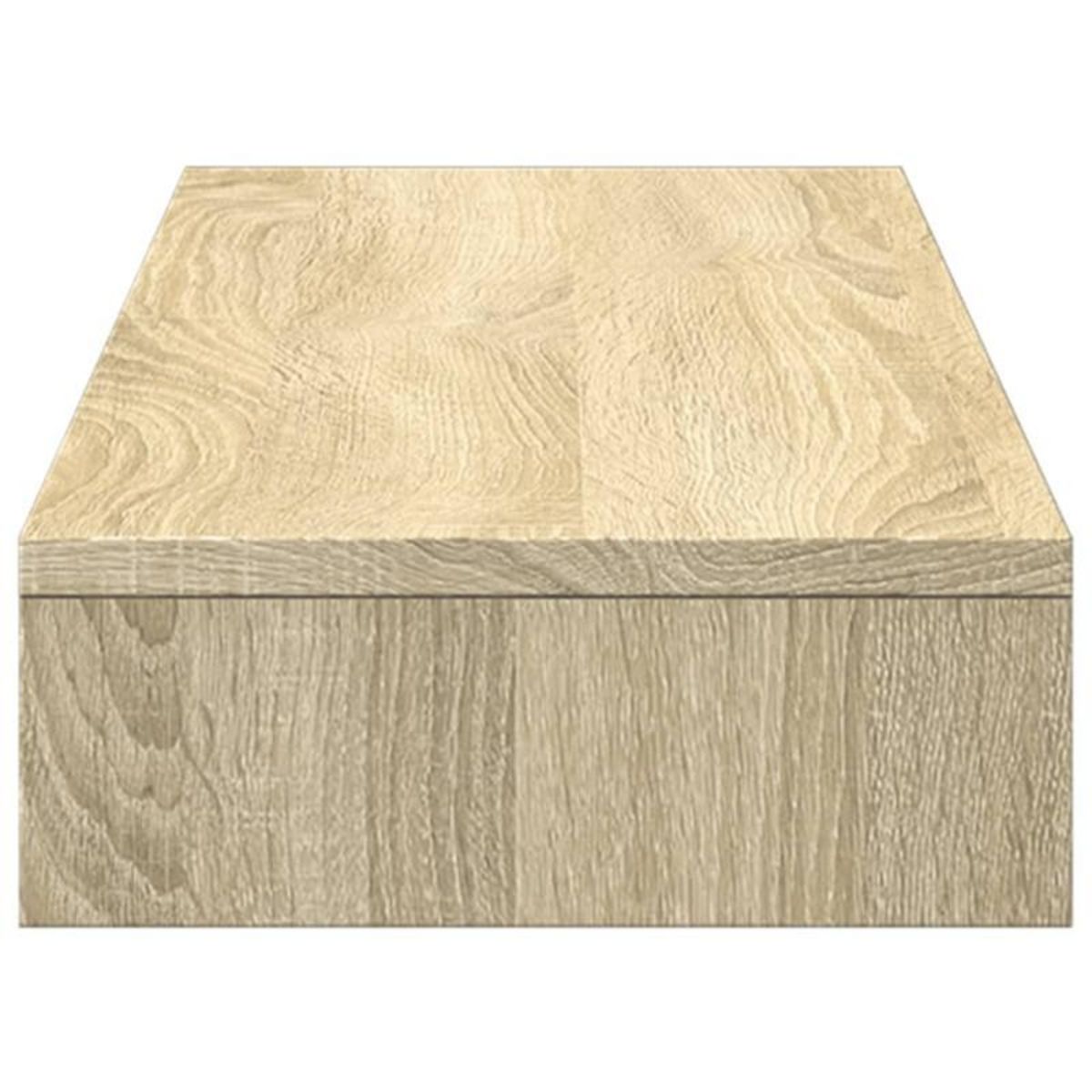 VIDAXL Support de moniteur chêne sonoma 100x27x10 cm bois d ingénierie