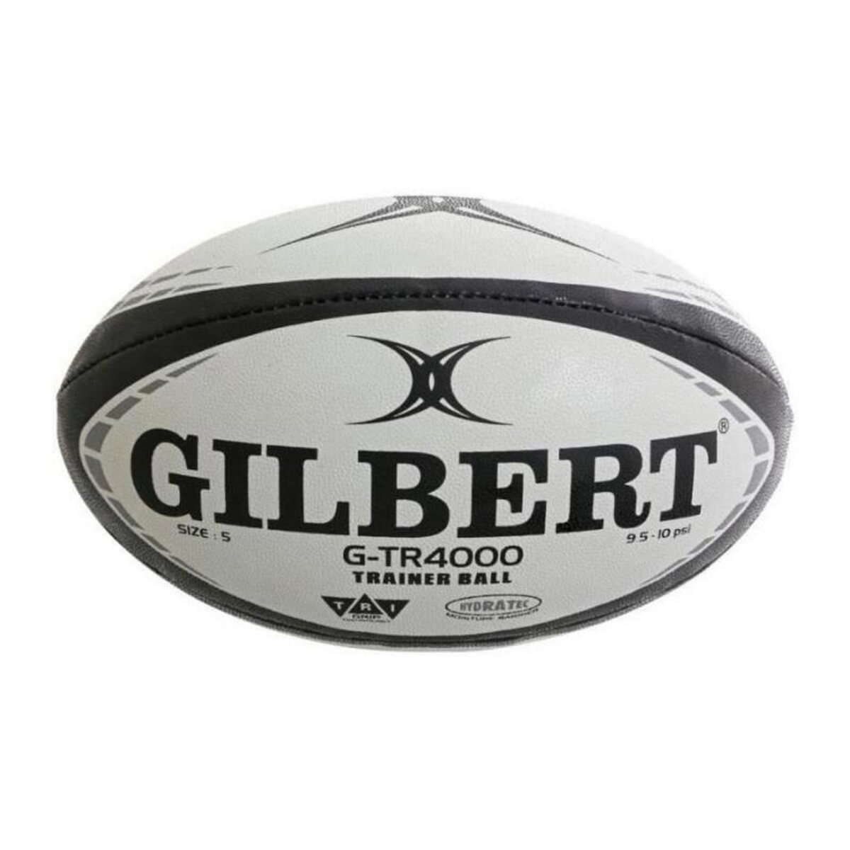 GILBERT GILBERT Ballon de rugby G-TR4000 - Taille 5 - Homme - Noir