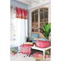 Lovely Casa Rideau à œillets 140x260 cm Amaryllis coton