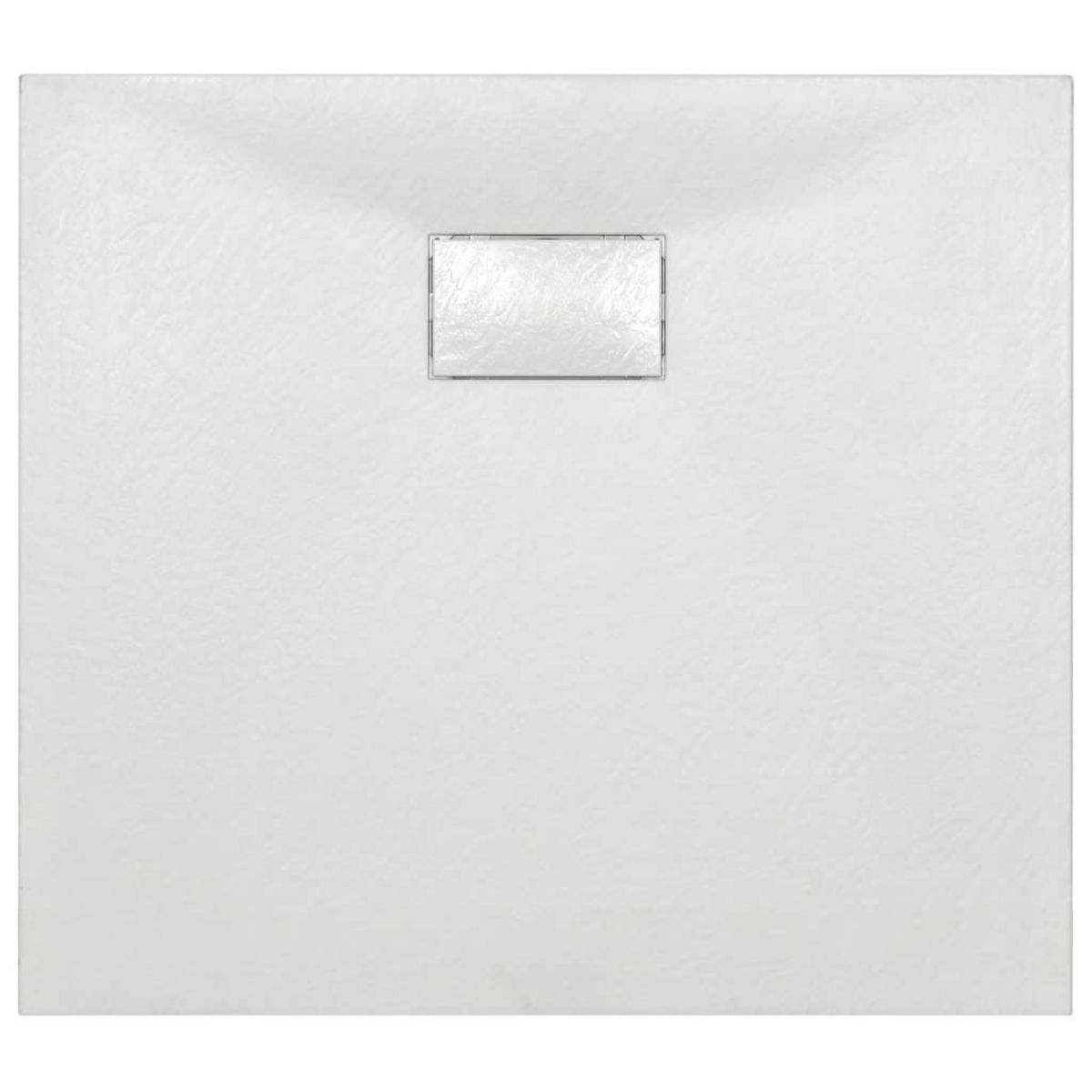 VIDAXL Bac de douche SMC Blanc 90 x 80 cm