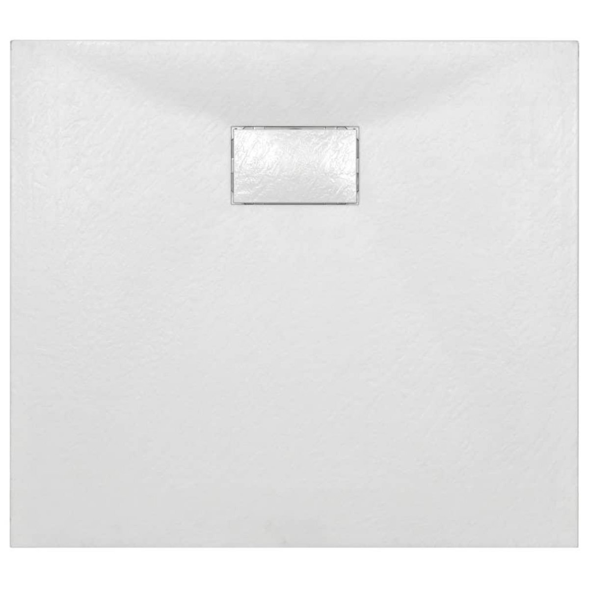 VIDAXL Bac de douche SMC Blanc 90 x 80 cm