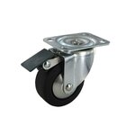 CIME Roulette Pivotante À Platine, Diam.65 Mm