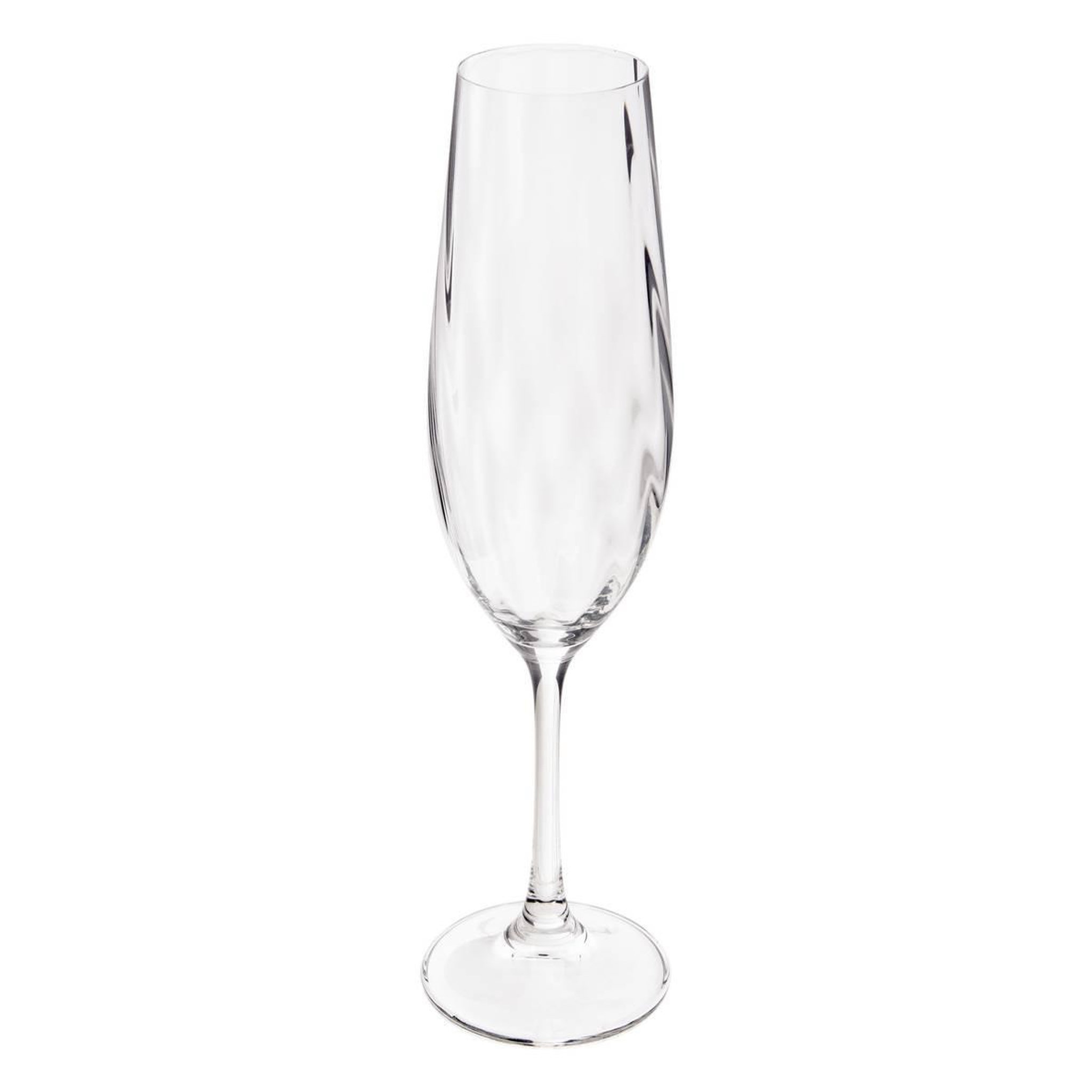 Voir la diapositive 2 : SECRET DE GOURMET Lot de 6 flûtes à champagne  neva  26cl transparent