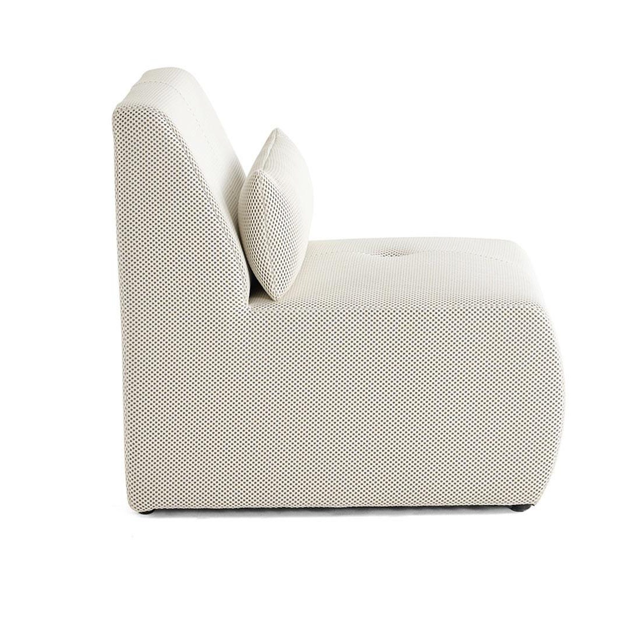 Voir la diapositive 3 : LISA DESIGN Onyx - fauteuil sans accoudoirs - en tissu mailles 3d