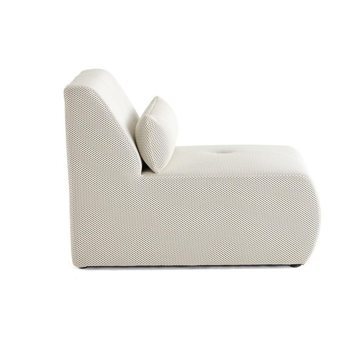LISA DESIGN Onyx - fauteuil sans accoudoirs - en tissu mailles 3d