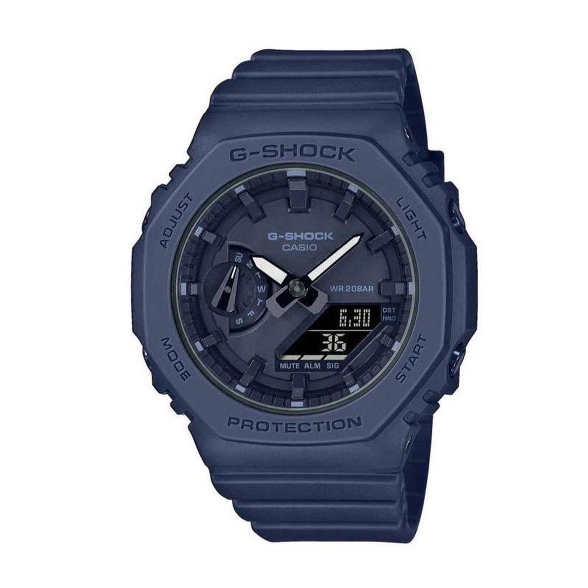 CASIO Montre - Casio - G-Shock Classic Femme - Bleu - Résistance aux chocs - Éclairage LED
