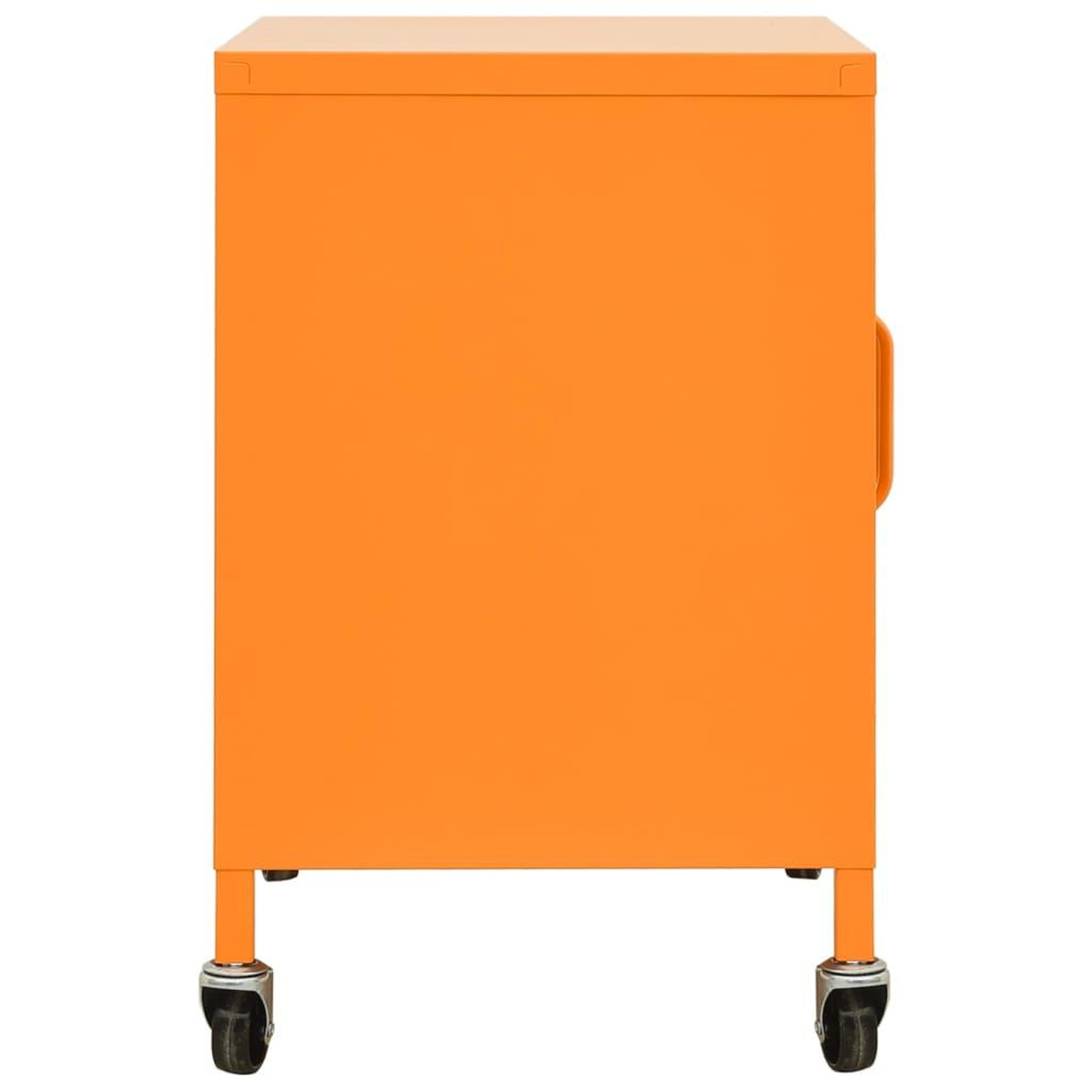Voir la diapositive 4 : VIDAXL Armoire de rangement Orange 60x35x56 cm Acier