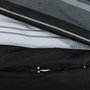 Voir la diapositive 4 : VIDAXL Ensemble de housse de couette noir et blanc 200x200 cm Coton