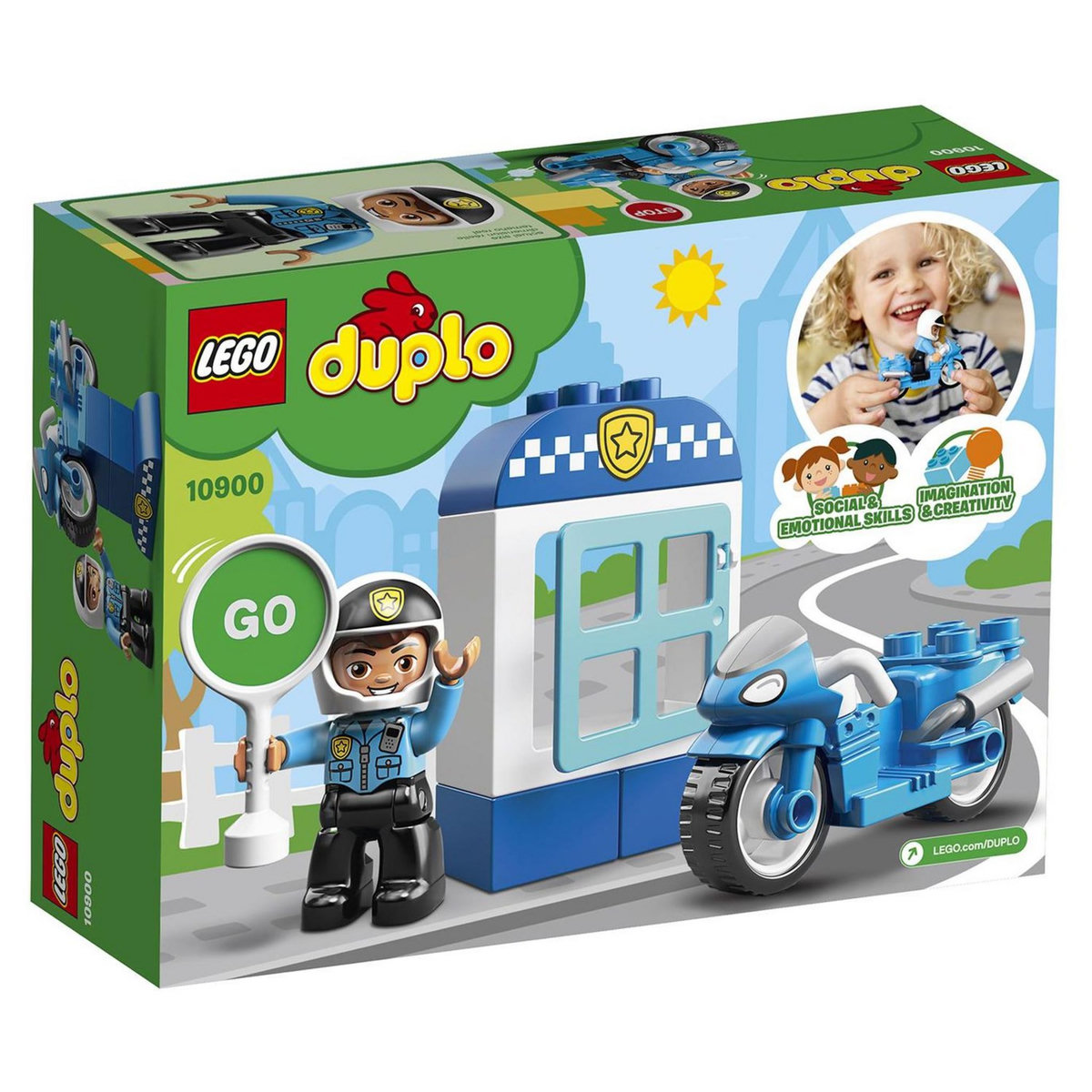 LEGO DUPLO 10900 -  Ma ville - La moto de Police