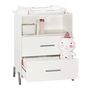 Voir la diapositive 3 : BABY PRICE Commode 2 Tiroirs et 1 Niche - JOY GRIS