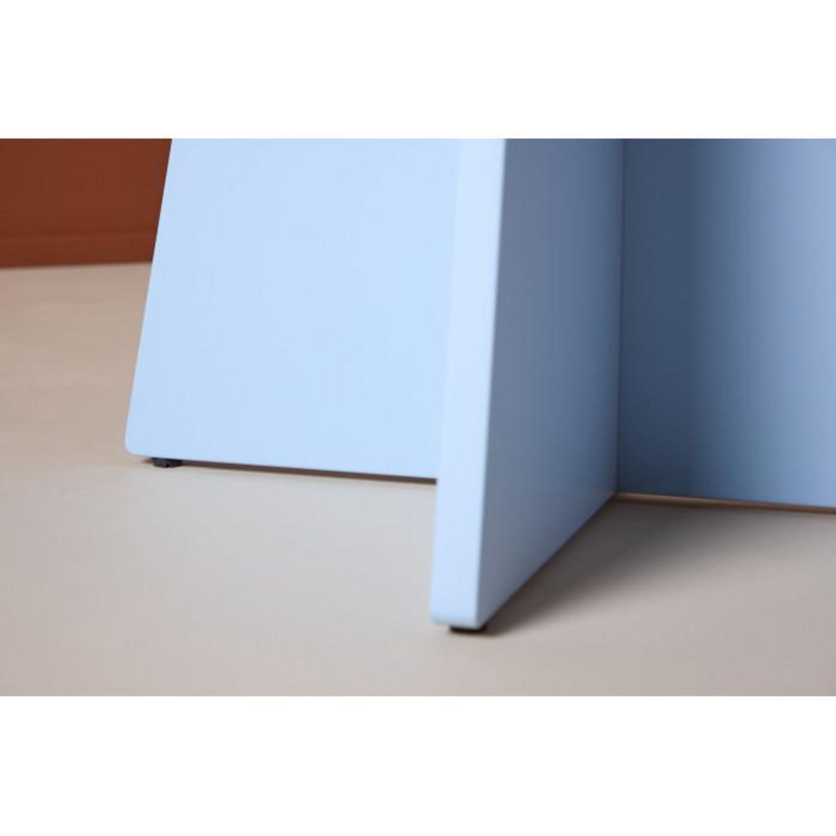 Paris Prix Table à Manger Ronde  Bootcut  110cm Bleu