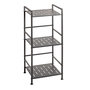 Voir la diapositive 1 : Paris Prix Étagère Design 3 Niveaux  Ombre  74cm Anthracite