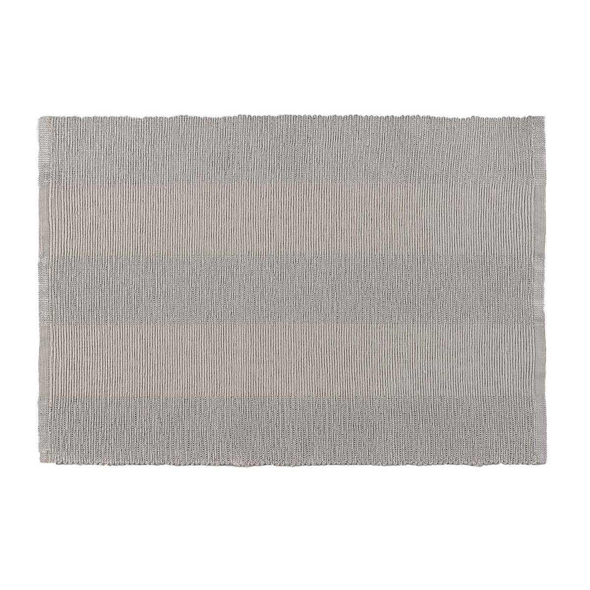 Douceur d'Intérieur Lot de 2 sets de table  eldora  33x48cm taupe