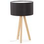 Voir la diapositive 2 : Paris Prix Lampe à Poser  Fidelio  64cm Noir