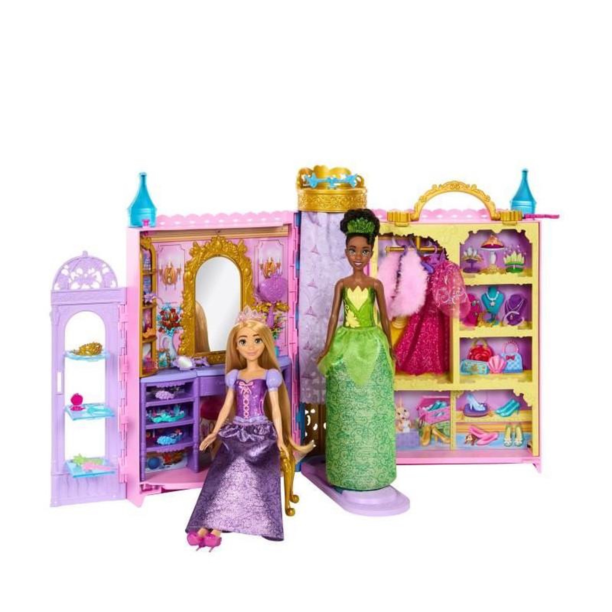 DISNEY PRINCESS Princesses Disney-Pretes pour le bal-Coffret dressing HXC20