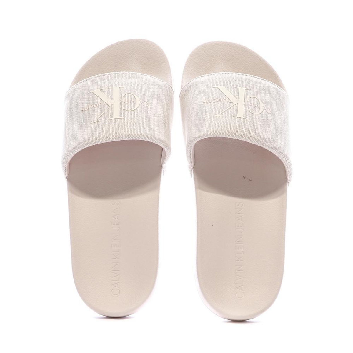 CALVIN KLEIN JEANS Claquettes Nude Femme Calvin Klein Jeans YW0YW01835