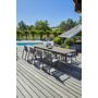 Voir la diapositive 4 : DCB GARDEN Salon de jardin 6 personnes aluminium sable ZAHARA