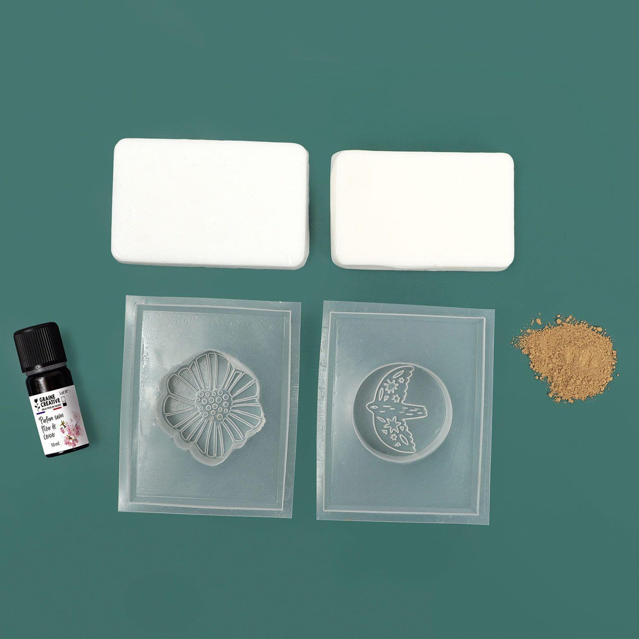 Voir la diapositive 4 : Graine créative Coffret DIY savons au karité