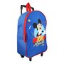 Voir la diapositive 2 : Bagtrotter Sac à dos à roulettes Mickey Bleu - Bagtrotter