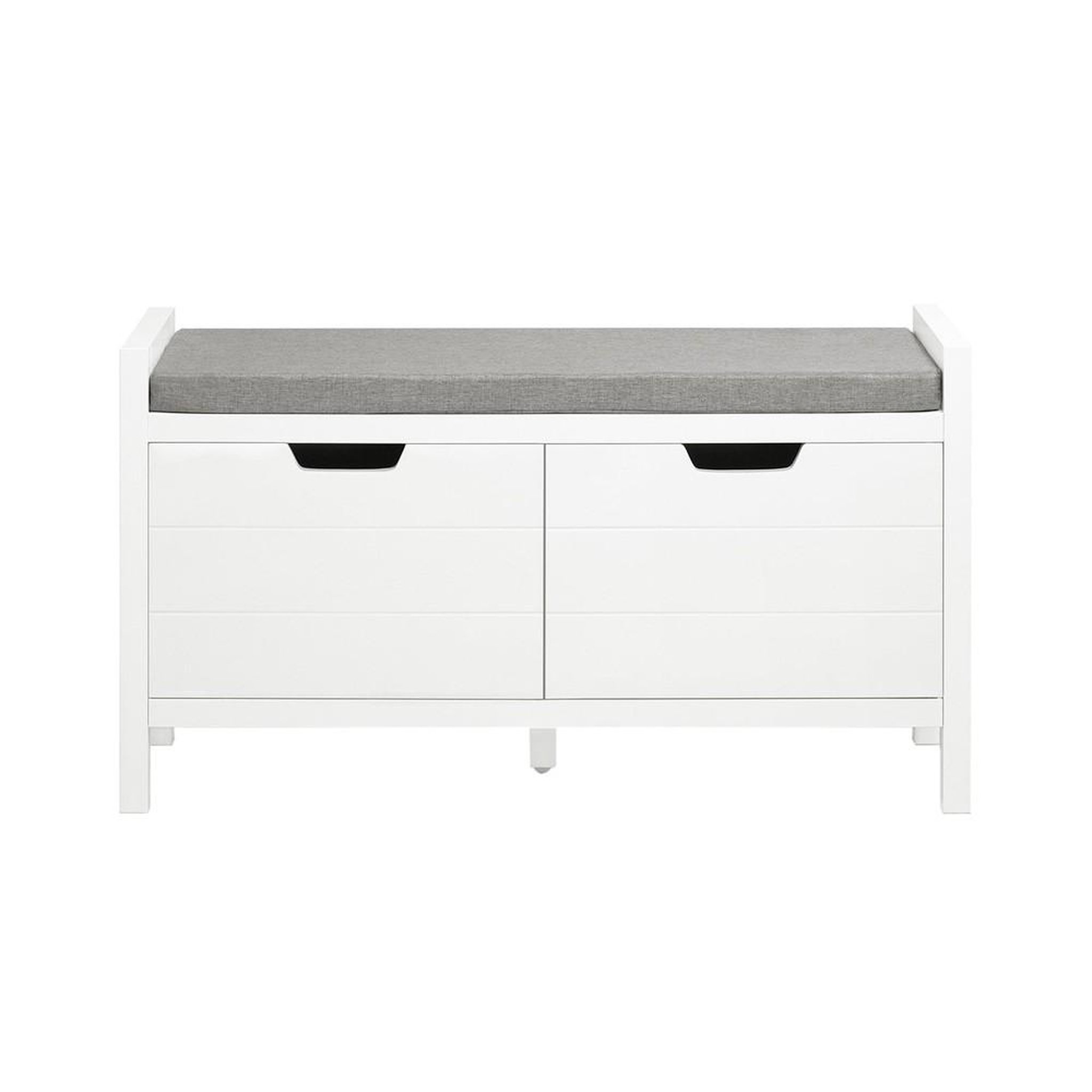 Voir la diapositive 1 : SOBUY SoBuy - Banc de rangement à chaussures avec deux portes - Moderne - FSR63-II