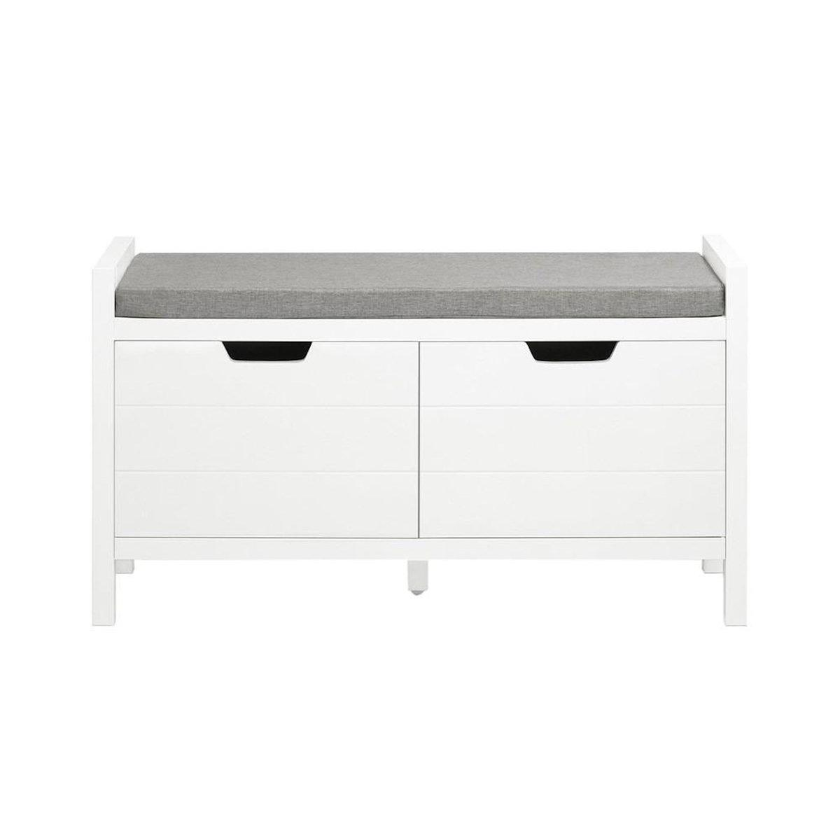 SOBUY SoBuy - Banc de rangement à chaussures avec deux portes - Moderne - FSR63-II