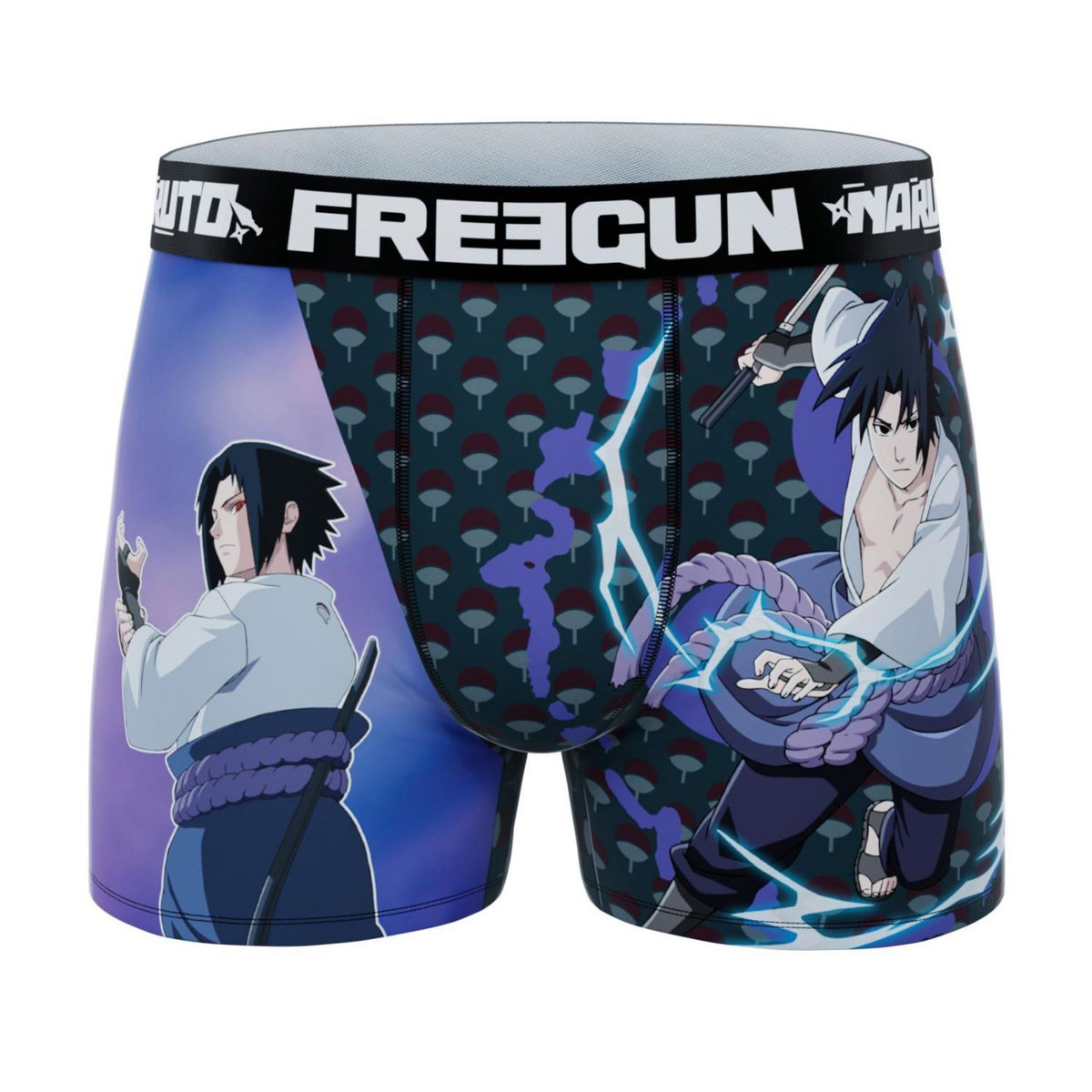 FREEGUN Lot de 3 boxers homme Naruto Shippuden