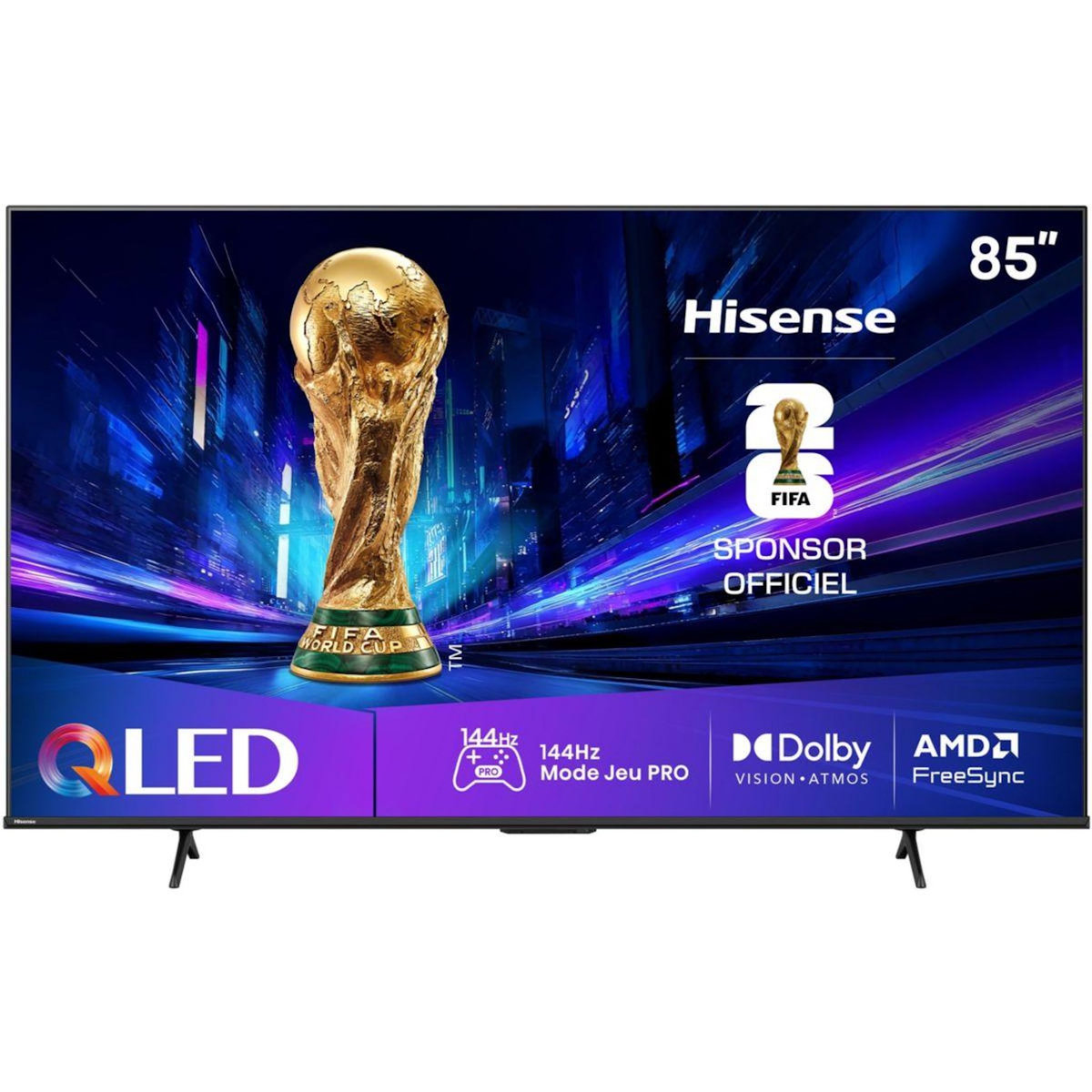 Hisense TV QLED 85E7Q PRO 2025-85 pouces (215cm)