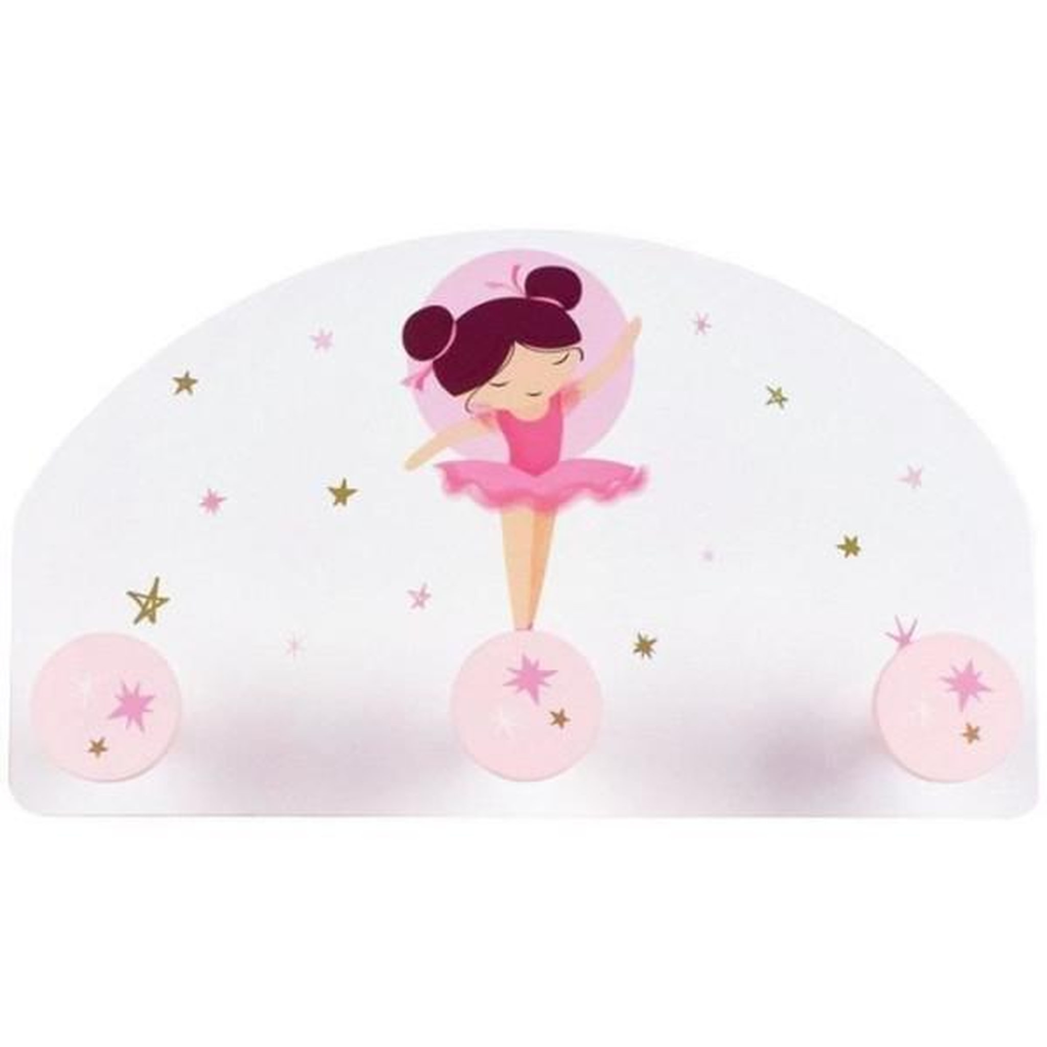 Fun House Porte-manteau - Danseuse Ballerine - FUN HOUSE - H.37 X L.21.5 X P.68 cm