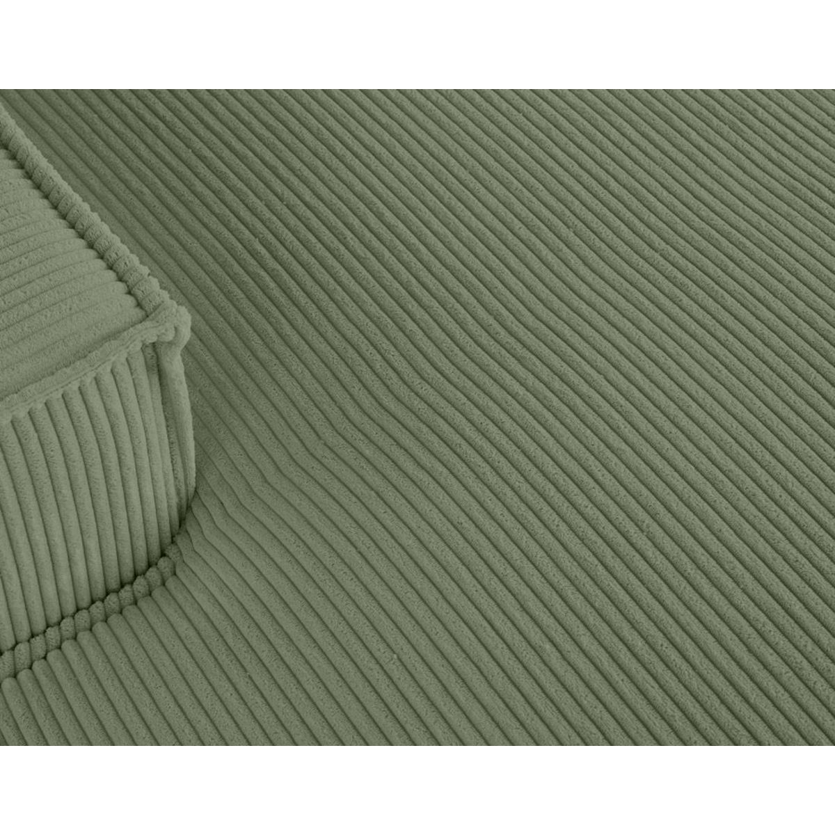 LISA DESIGN Spiaggia - canapé d'angle gauche - 5 places - en velours côtelé