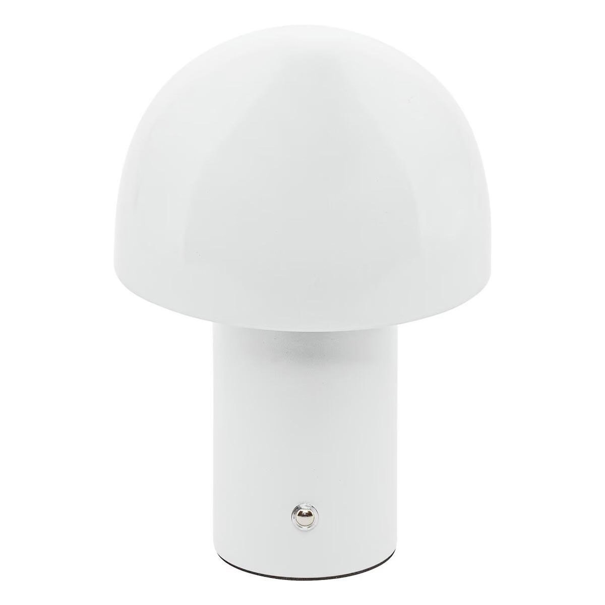 ATMOSPHERA Lampe à Poser LED en Métal  Zola  20cm Blanc