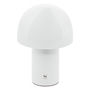 Voir la diapositive 1 : ATMOSPHERA Lampe à Poser LED en Métal  Zola  20cm Blanc