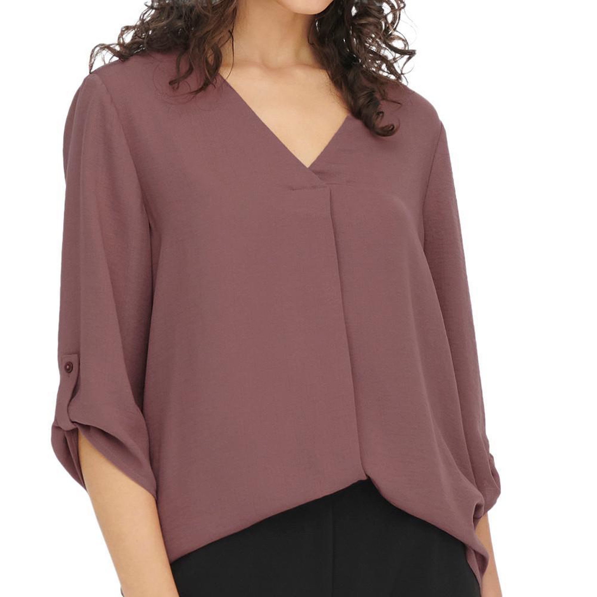 Voir la diapositive 2 : JACQUELINE DE YONG Blouse rose femme jdy divya