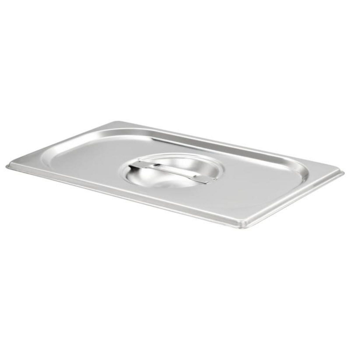 VIDAXL Couvercles de plateau 4 pcs GN 1 4 Acier inoxydable