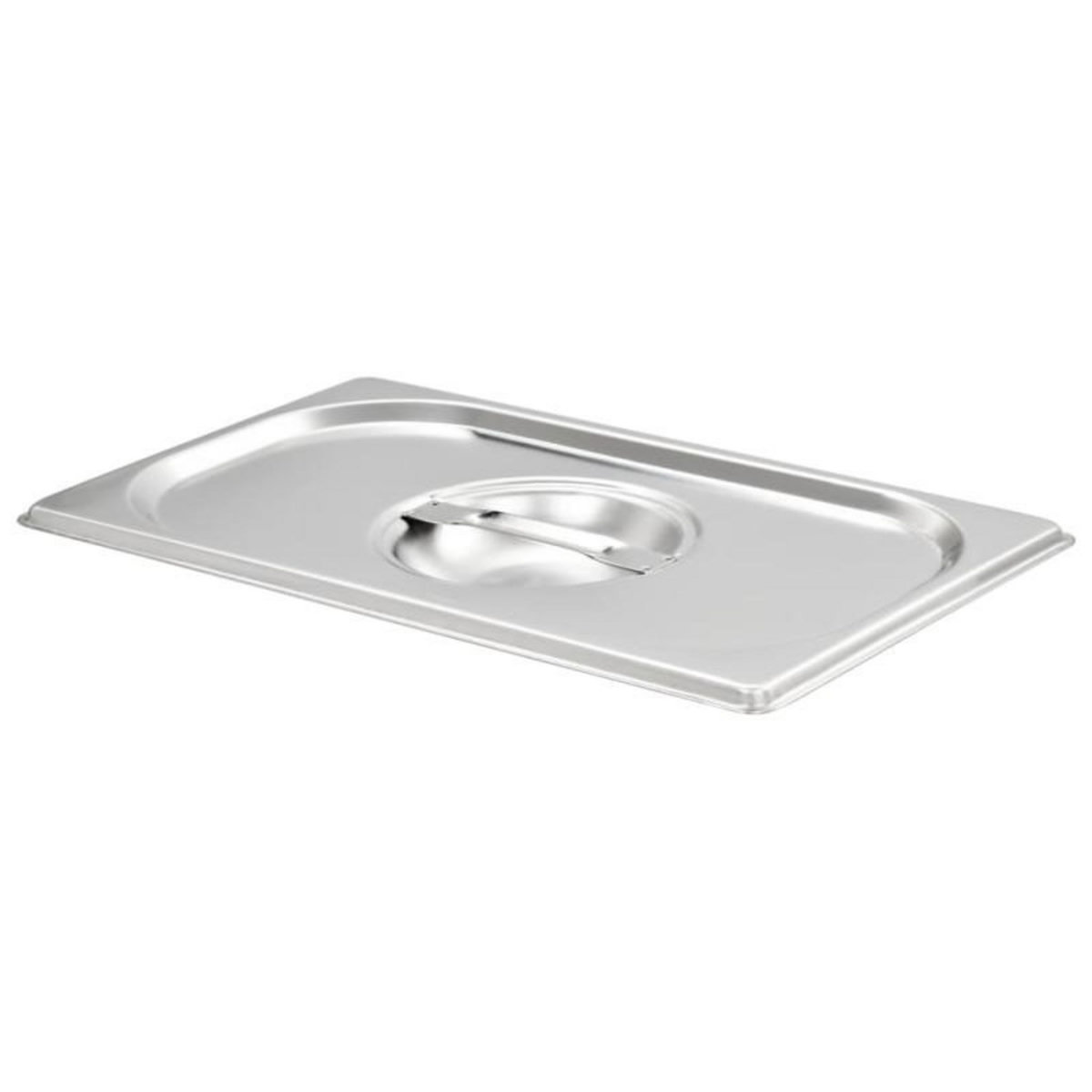 VIDAXL Couvercles de plateau 4 pcs GN 1 4 Acier inoxydable