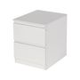 Voir la diapositive 3 : Habitat et Jardin Chevet  Tammy  2 tiroirs - Blanc