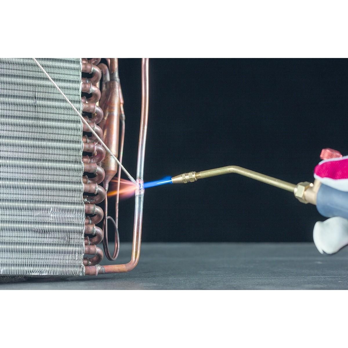 Kemper Chalumeau Bi-Gaz Oxygène Propane Pro 3300°C : Kit Complet Soudage & Brasage, Coupe Acier 5 mm, Détendeurs, Manomètres KEMPER