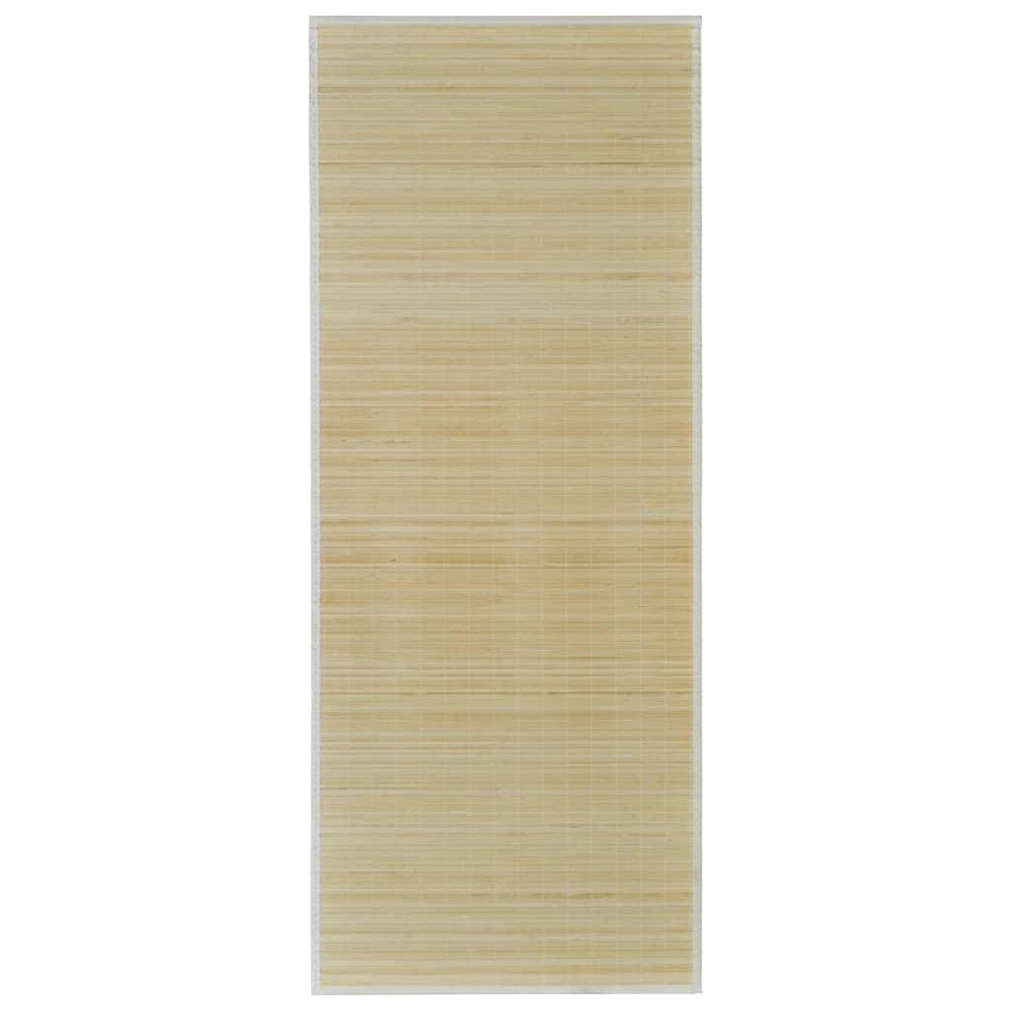 Voir la diapositive 2 : VIDAXL Tapis en bambou 100x160 cm Naturel