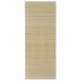 Voir la diapositive 2 : VIDAXL Tapis en bambou 100x160 cm Naturel