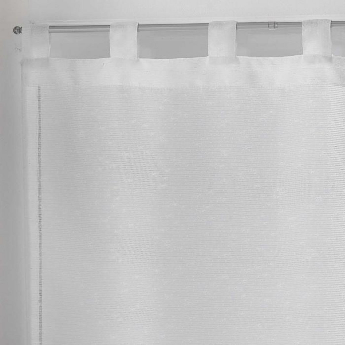 Paris Prix Paire de Voilages  Dandy  60x120cm Blanc