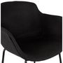 Voir la diapositive 6 : Paris Prix Tabouret de Bar Design  Largesa  97cm Noir