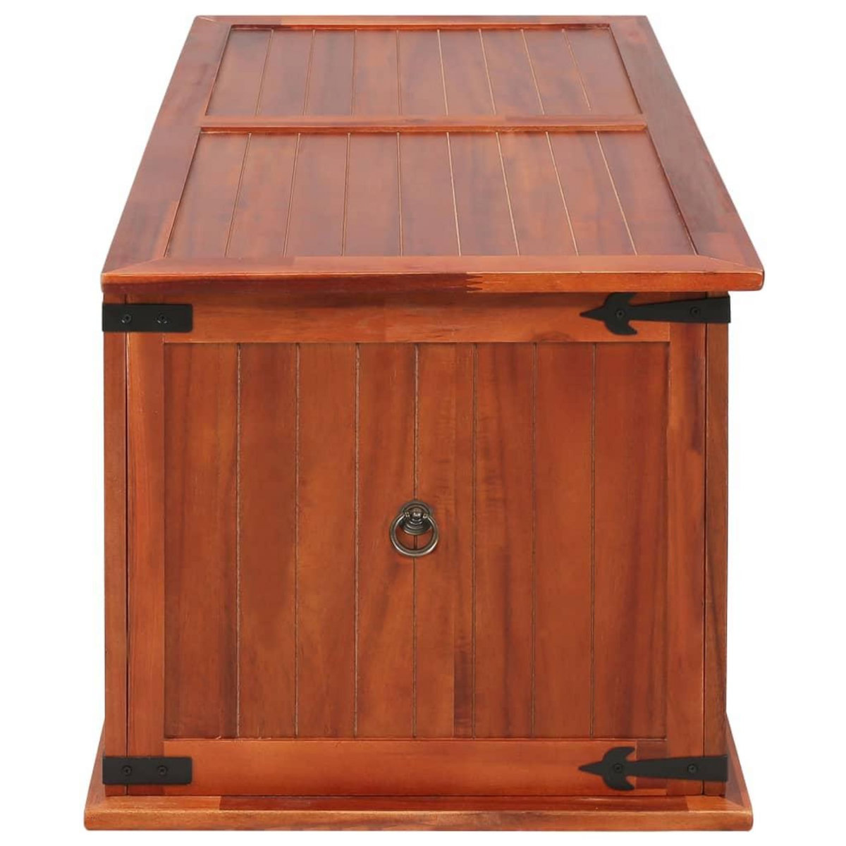 VIDAXL Coffre de rangement 79x34x32 cm Bois d'acacia solide