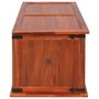 Voir la diapositive 4 : VIDAXL Coffre de rangement 79x34x32 cm Bois d'acacia solide