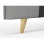 Voir la diapositive 3 : Tête de lit 165cm tissu FUSETA