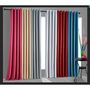 Voir la diapositive 4 : UNIVERS DECOR Lot de 2 Rideaux occultant 140 x 260 cm  Night  Paon - Bleu Paon - 2 Panneaux occultant 140 x 260 cm