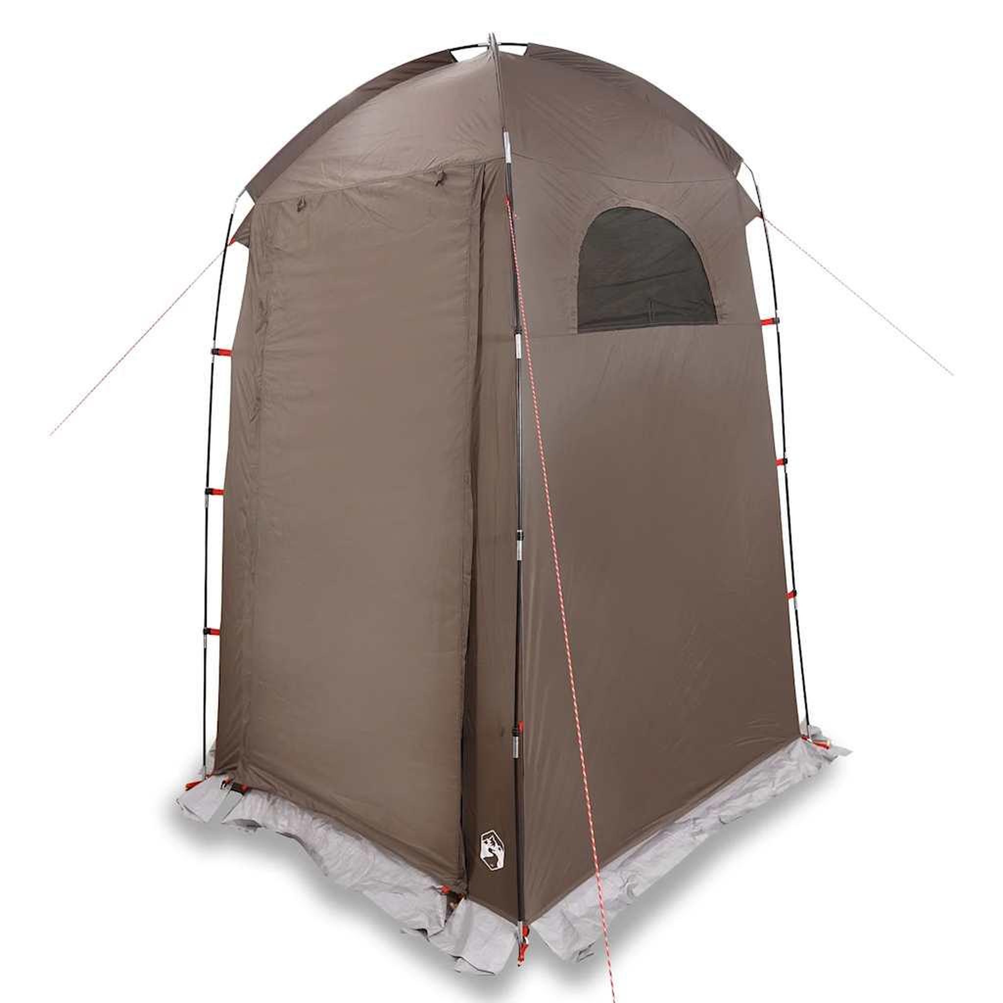 Voir la diapositive 2 : VIDAXL Tente de douche marron impermeable