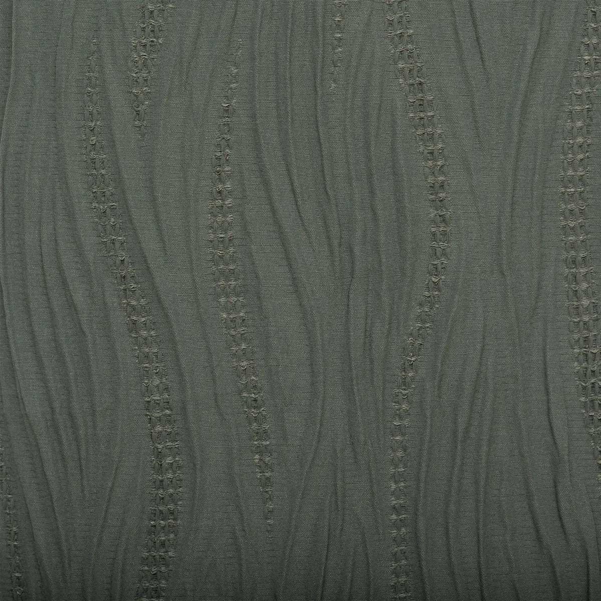 Voir la diapositive 3 : ATMOSPHERA Rideau plissé à œillets  maëly  135x260cm vert kaki